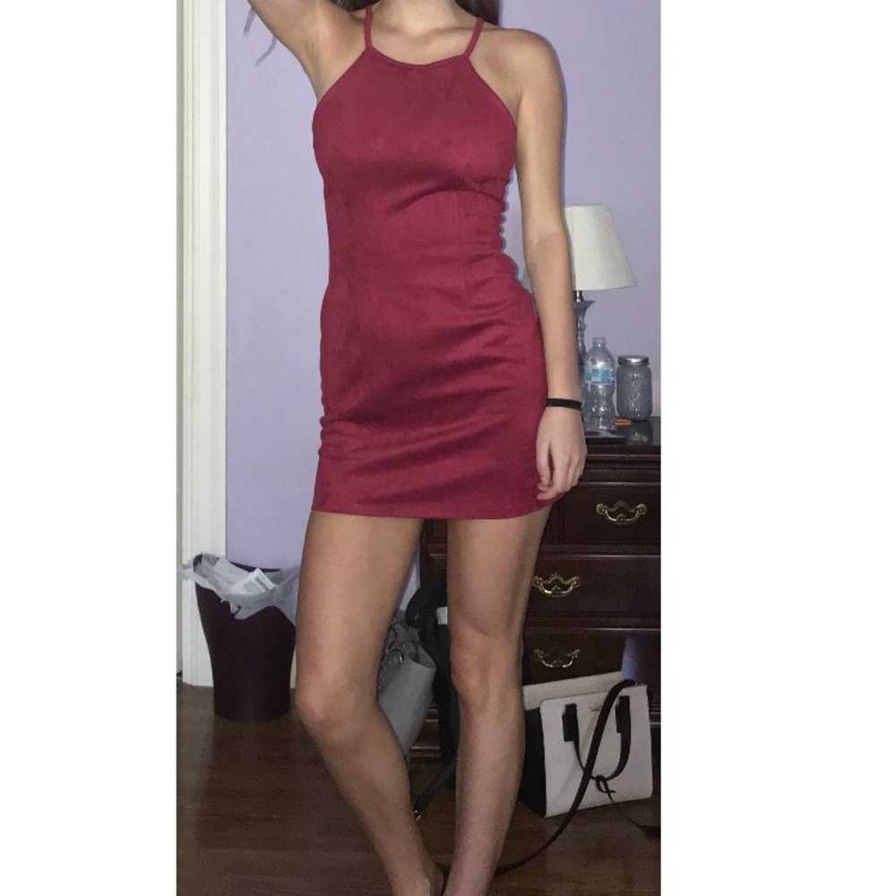 Urban Outfitters Magenta Dress
